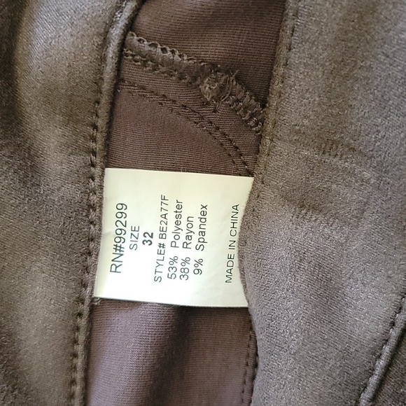 Level 99 | Gray Soft Velour Feel Skinny Pants - Picture 5 of 6